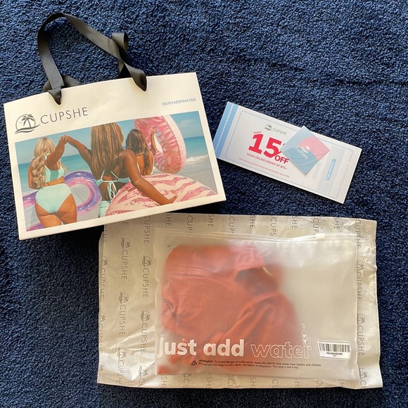 NEW Cupshe Brook O-Ring Halter Cut-Out One Piece Swimsuit - Picture 11 of 13